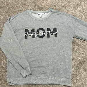 Comfy Mom sweatshirt size medium worn once